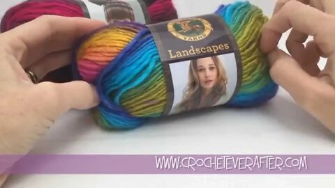 Review of Lion Brand Landscapes Yarn