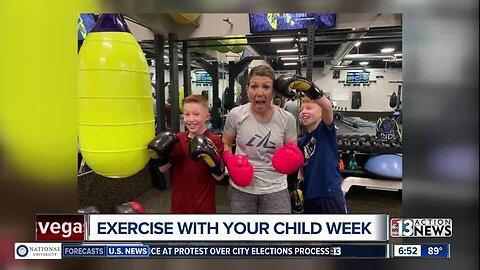 Exercise with your child week