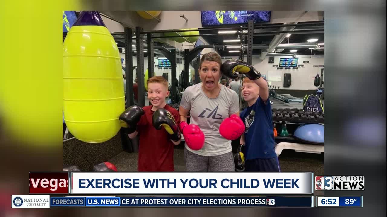Exercise with your child week