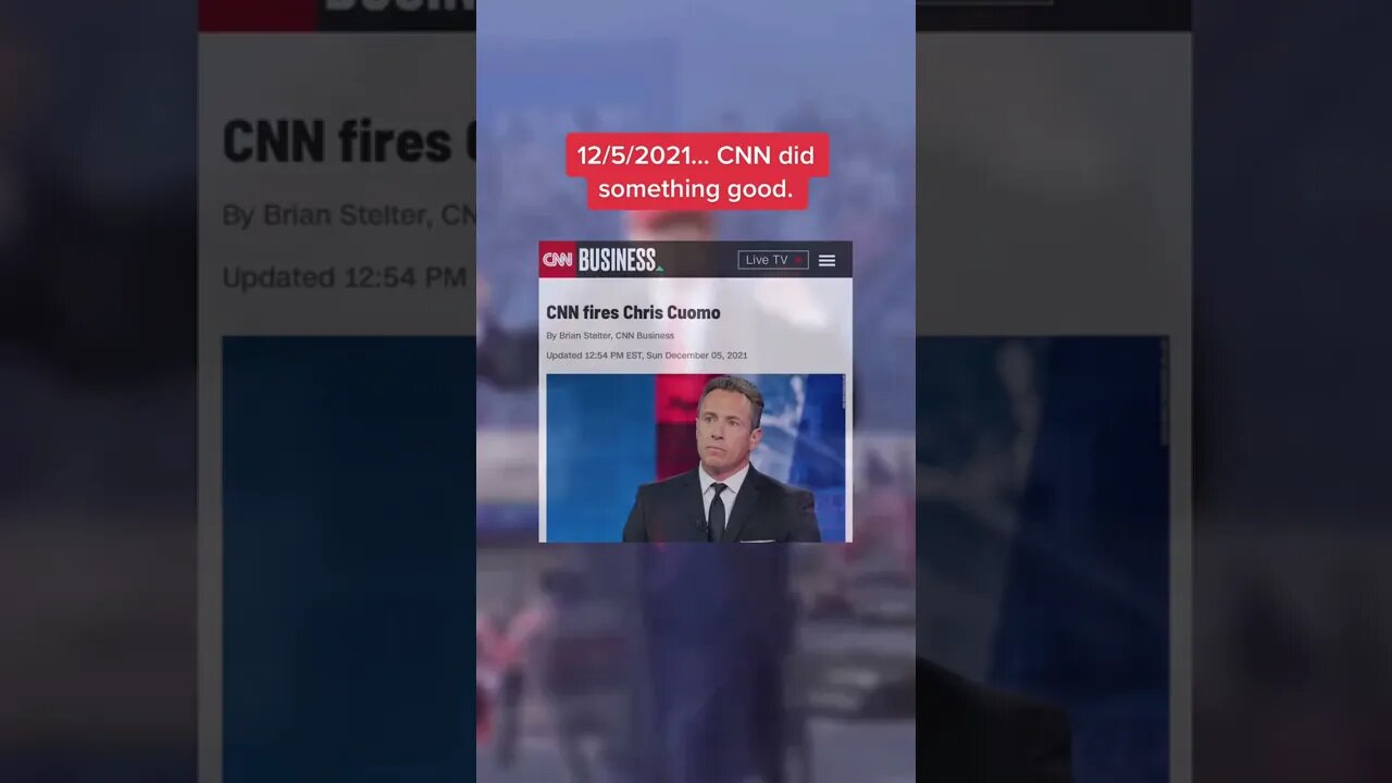 CNN finally did something good 👌