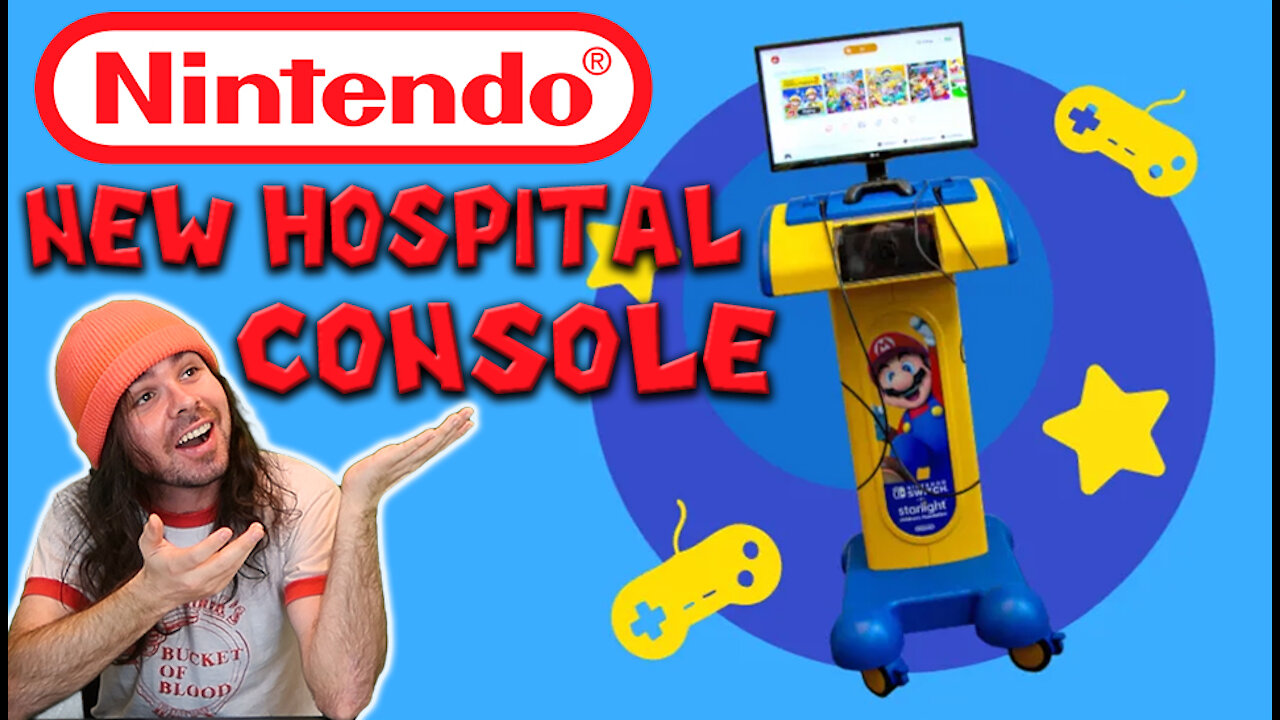 NEW Nintendo Switch Console For Hospitals! Nintendo Starlight Gaming Station!