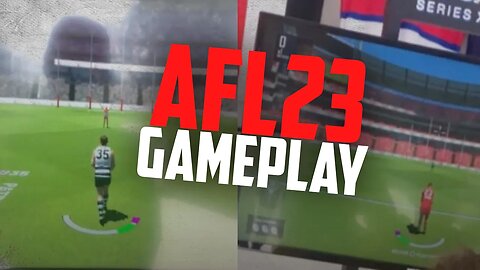 *NEW* AFL VIDEO GAME EARLY GAMEPLAY