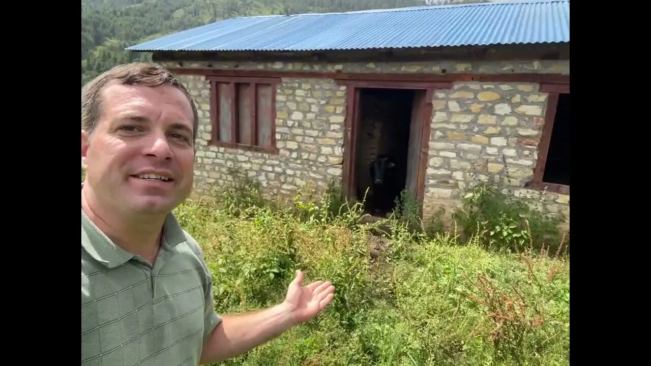 A “Guy” house in Jumla Nepal, otherwise known as “Gai ko ghara”