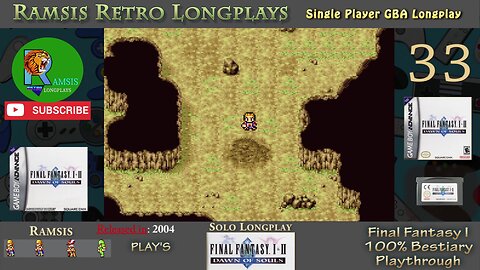 Final Fantasy I : Dawn of Souls | Whisperwind Cove | 100% Bestiary Completion | Episode #33