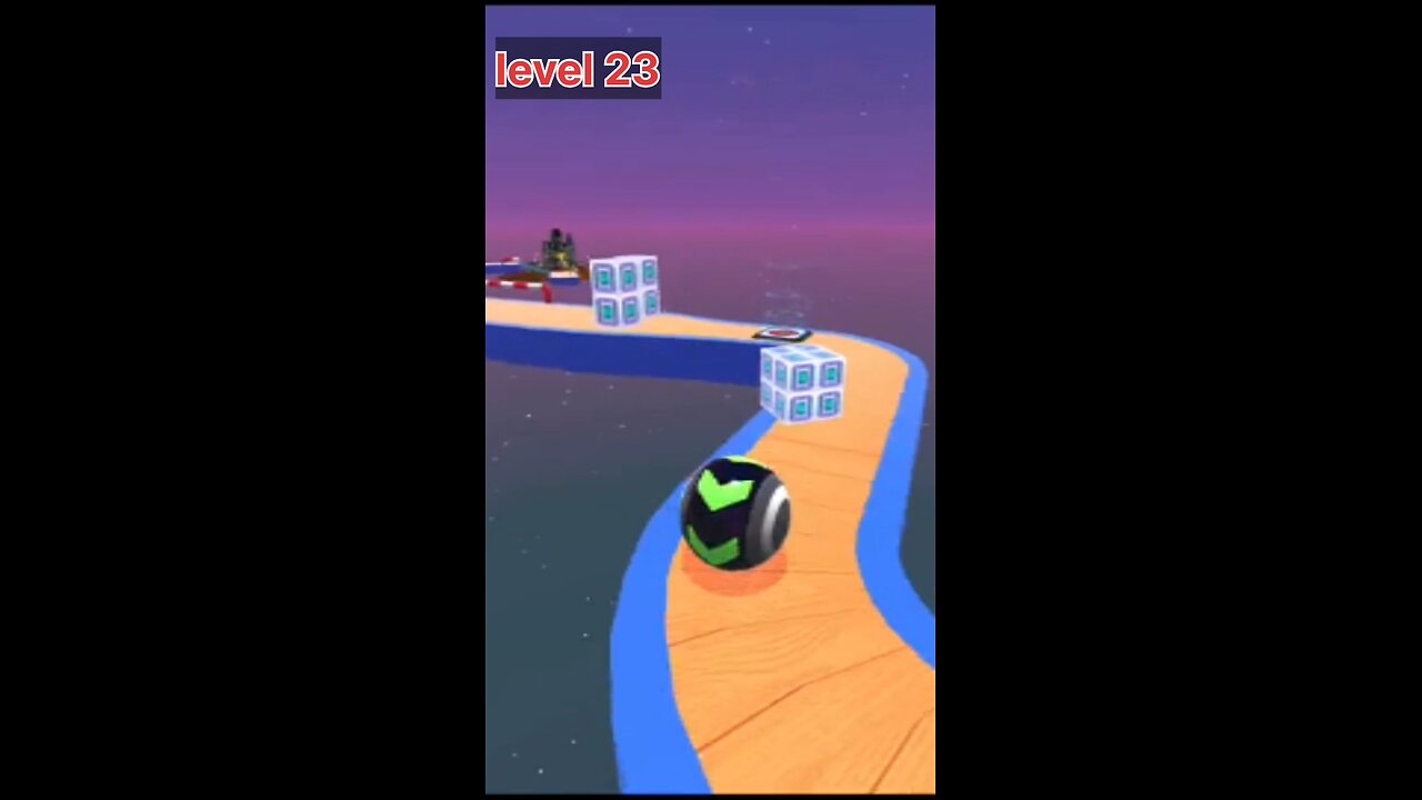 ☁️Sky Rolling Ball 3D - 🎮Gameplay Walkthrough Part 1 Level 23 (Android, iOS) #short