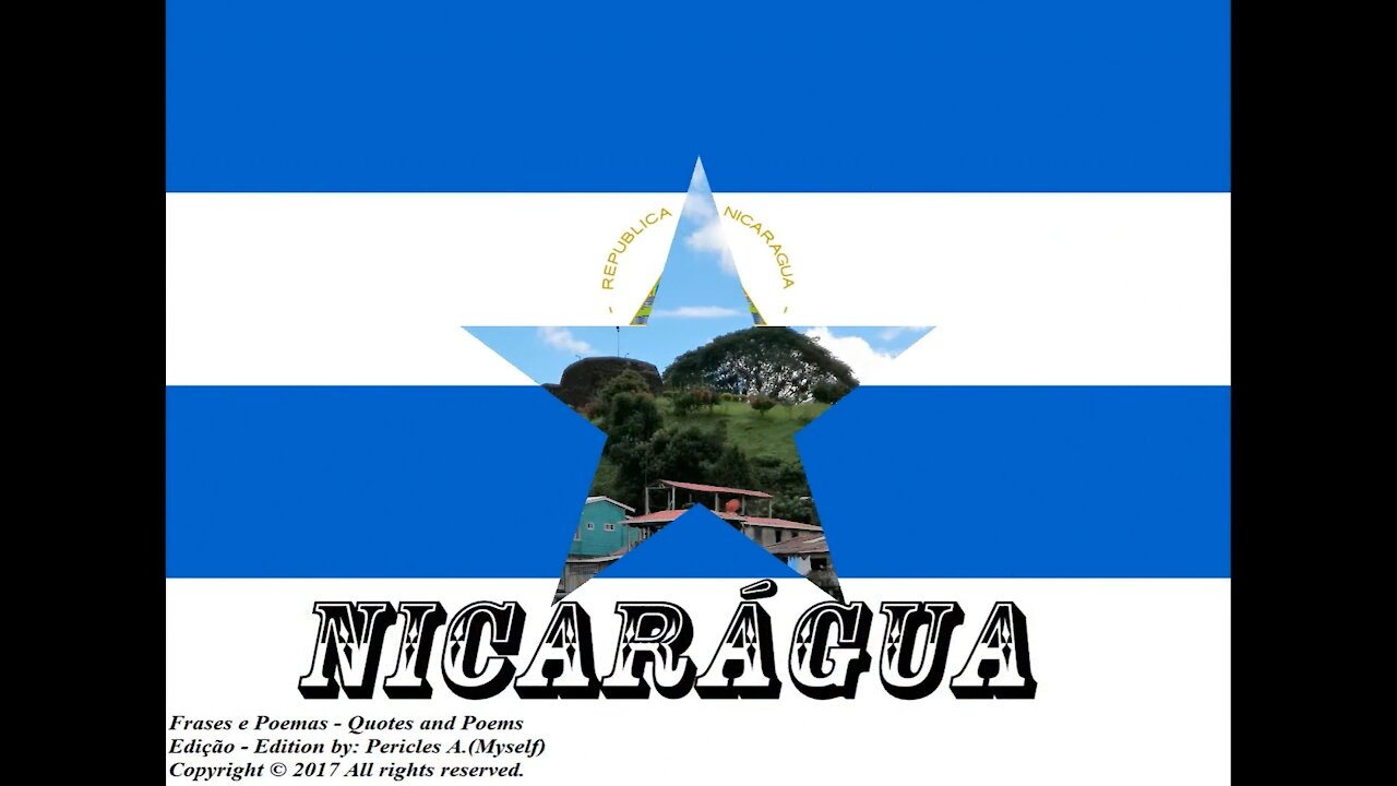 Bandeiras e fotos dos países do mundo: Nicarágua [Frases e Poemas]