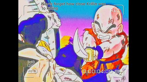 DBZ Krillin was badass