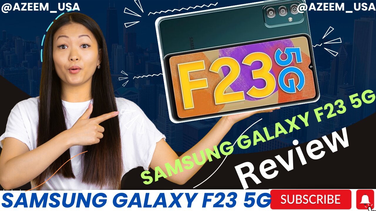 Samsung galaxy F23 5G smartphone Review 🔥| 2023 Model | Azeem_USA