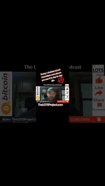 It's not that scary #thelotsproject #anarchy #anarchism #voluntaryist #voluntaryism