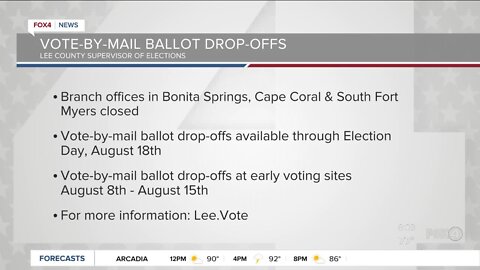 Vote by mail drop off locations