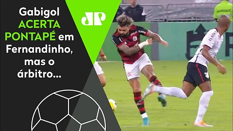 "O Gabigol AGREDIU o Fernandinho!" OLHA esse LANCE POLÊMICO em Flamengo x Athletico-PR!