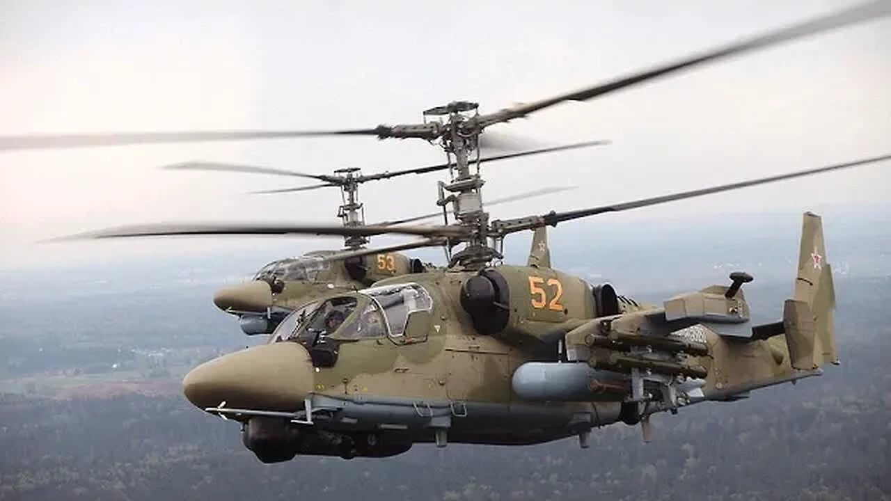 Ka-52 Alligator: Low Altitude In The Luhansk Region.
