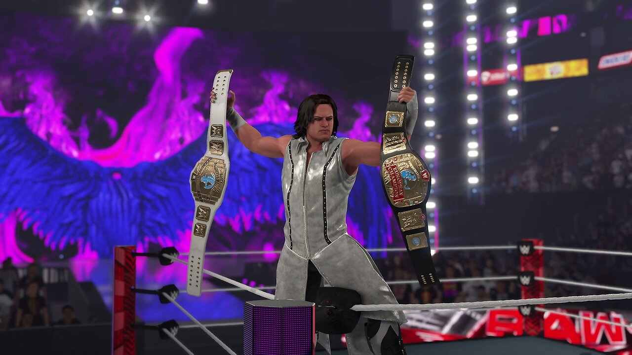 Nathaniel/Nathan Mercer WWE Eurocontinental Champion Entrance - WWE 2K24 Game Clip