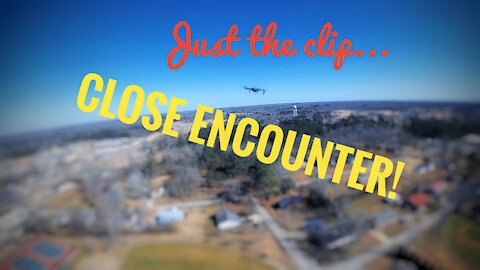 Close Encounter With A Mavic Pro | Just the Clip