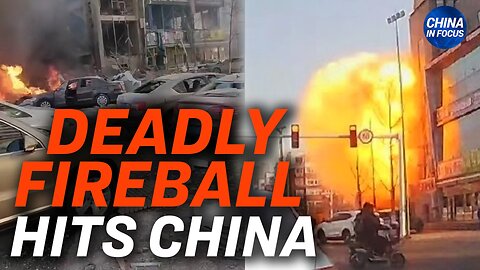 Suspected Gas Leak Causes Deadly Blast in China