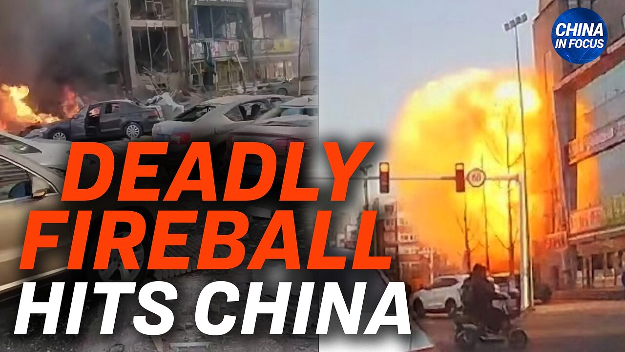 Suspected Gas Leak Causes Deadly Blast in China