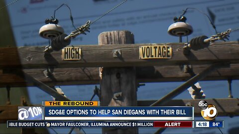 SDG&E options to help San Diegans with their bill