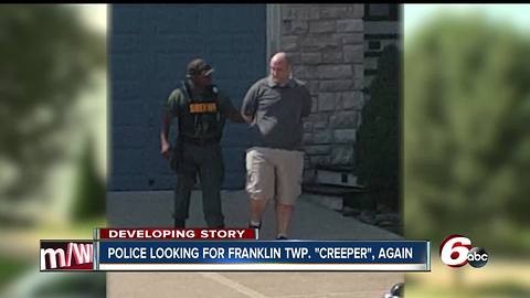 Police searching for Franklin Township creeper