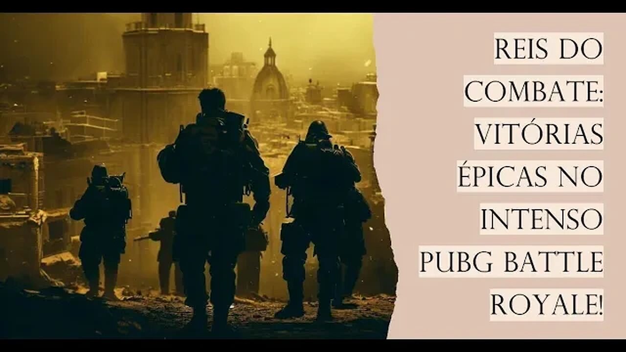 Reis do Combate: Vitórias Épicas no Intenso PUBG Battle Royale!