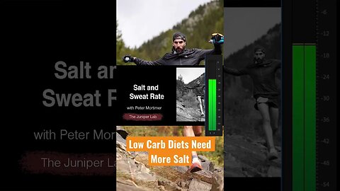 Trail Running and Sodium Intake on a Low Carb Diet with Peter Mortimer #shorts