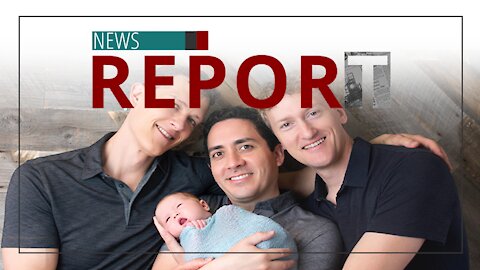 Catholic — News Report — Same-Sex ‘Throuple’ Adopts Baby