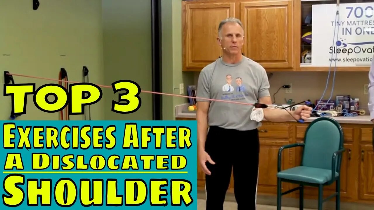 Top 3 Exercises After A Dislocated Shoulder