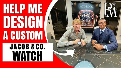 PRODUCER MICHAEL SPECIAL EDITION JACOB & CO WATCH!