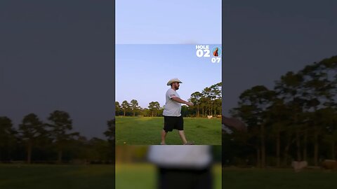 #shorts | HOLE IN 2 | AMAZING SHOT GOES DOWN FOR A HOLE IN TWO | GARDEN GOLF | REDNECK GOLF | CIWTG