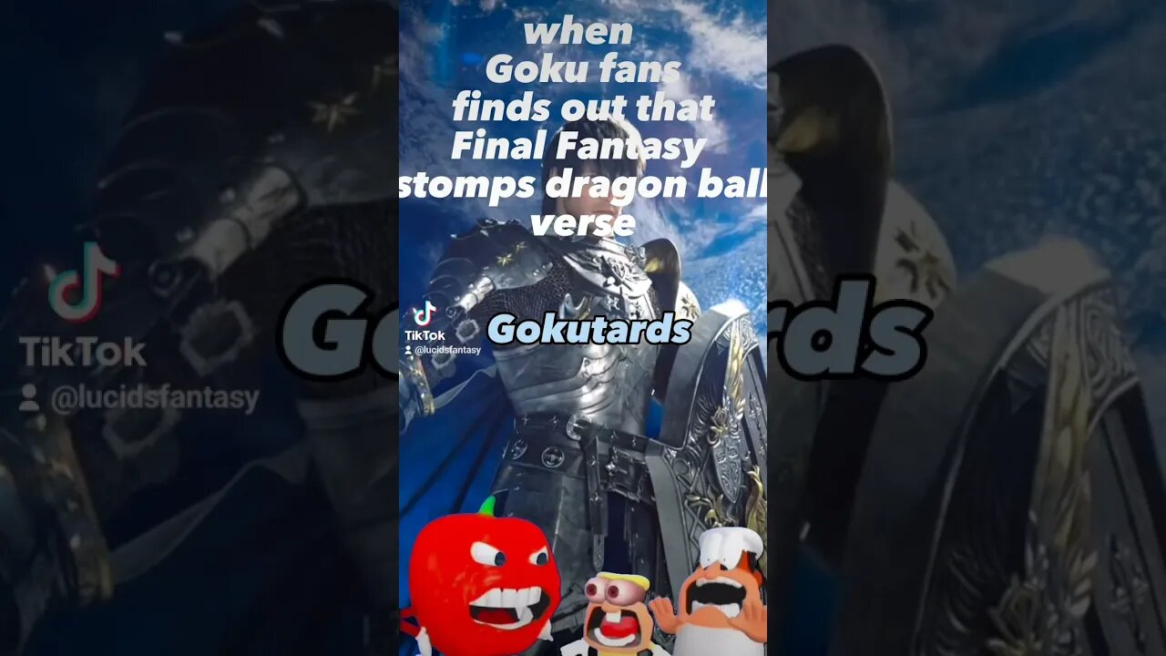 when goku fans finds out final fantasy stomps