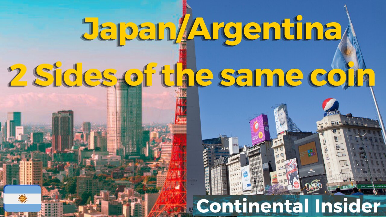 🇦🇷🇯🇵 Argentina/Japan two sides of the same coin