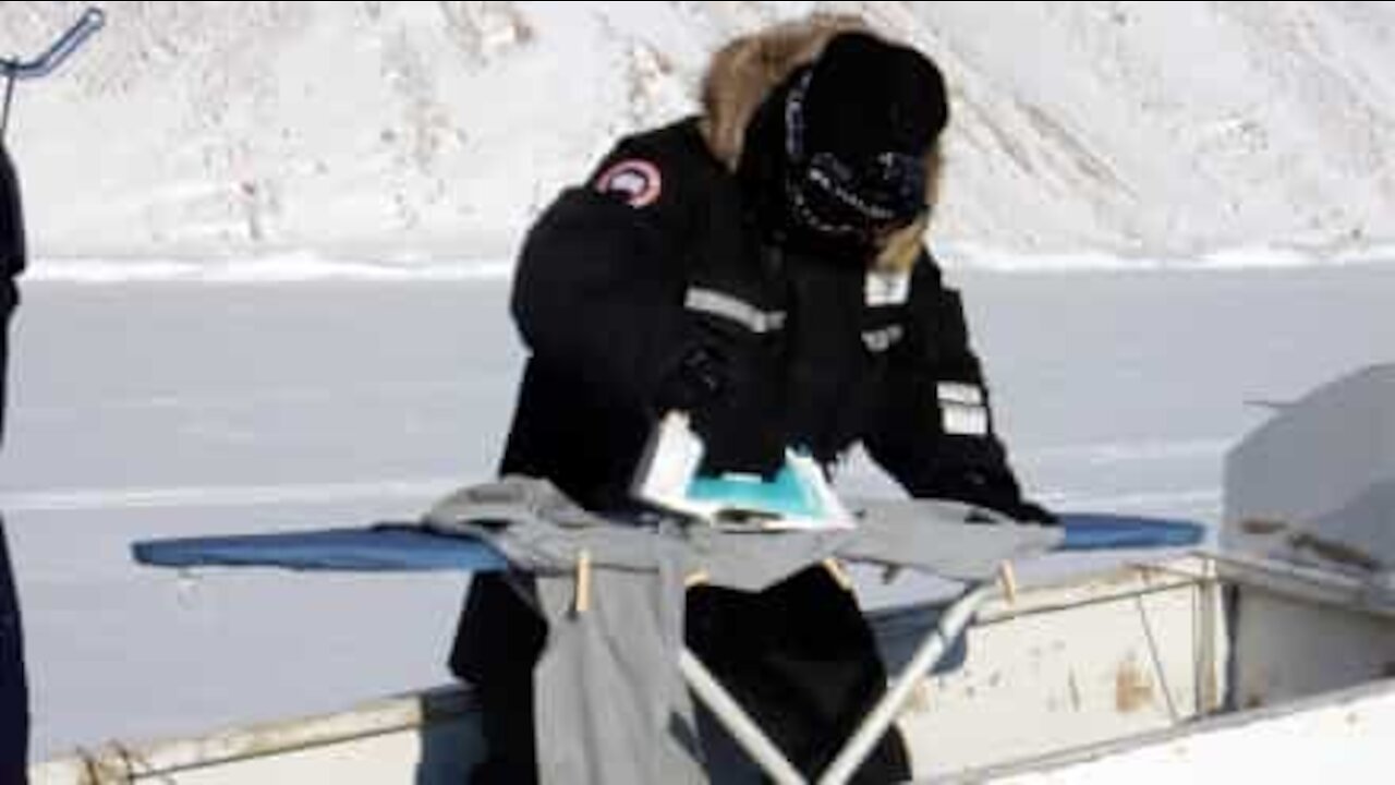 Et si le repassage était un sport extrême?