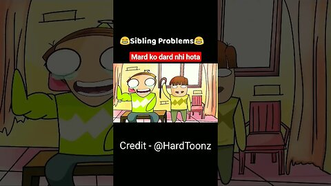 mard ko dard nhi hota #shorts @Hardtoonz22