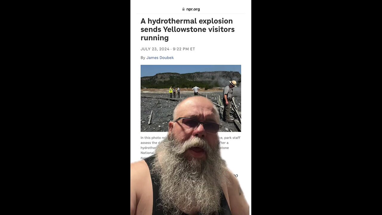 Yellowstone Super Volcano!!!