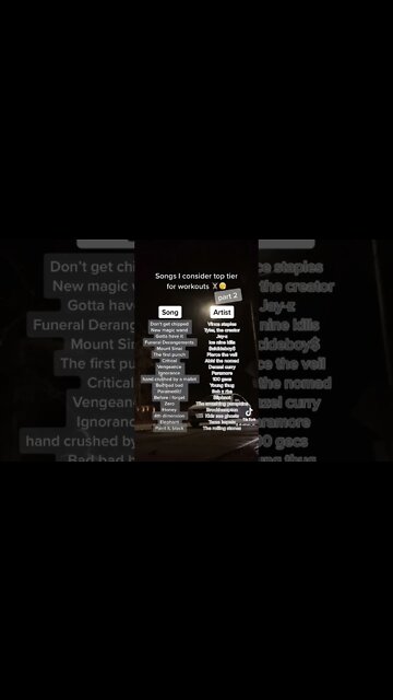 songs i consider top tier for workouts pt2