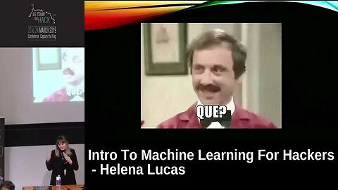 Intro To Machine Learning For Hackers Helena Lucas