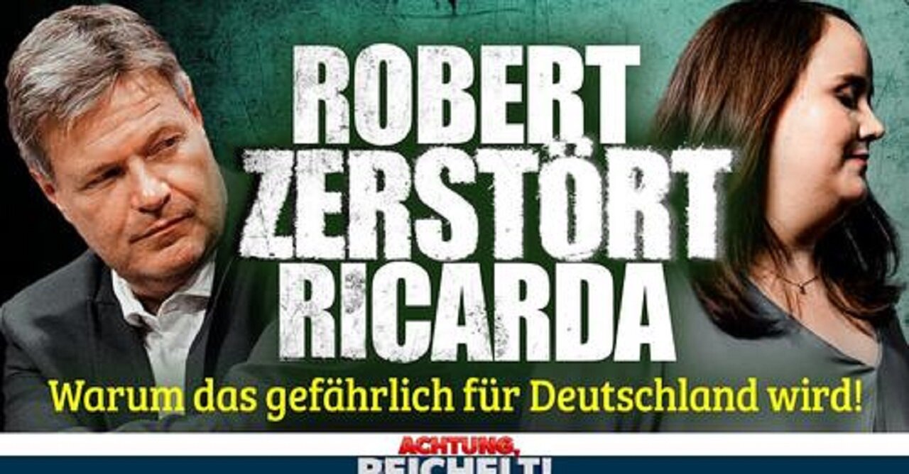 Robert Habeck ist OHNE Ricarda Lang noch gefährlicher!