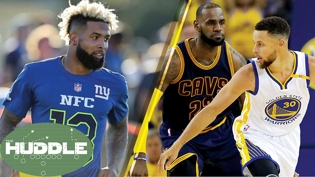 Should Odell Beckham Jr SIT OUT the Season? Who Wins Game 3 Cavs vs Warriors? -The Huddle