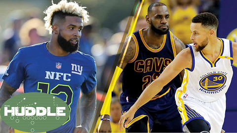 Should Odell Beckham Jr SIT OUT the Season? Who Wins Game 3 Cavs vs Warriors? -The Huddle
