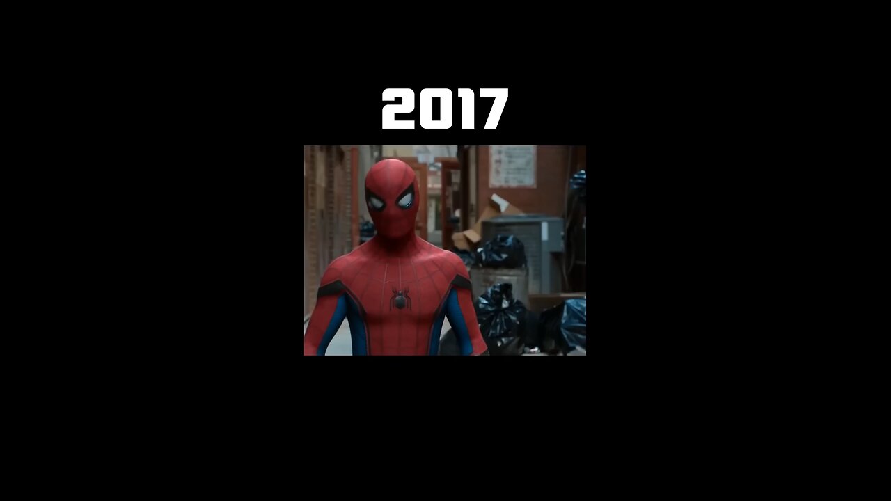 evolution of Spiderman 1977-2024