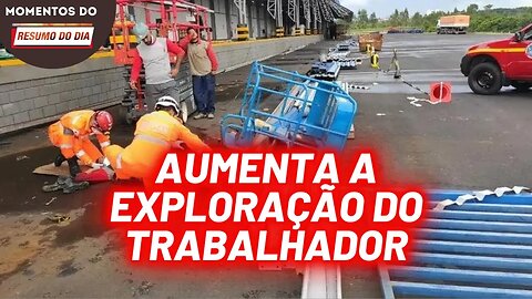 Acidentes de trabalho aumentam no Brasil | Momentos do Resumo do Dia