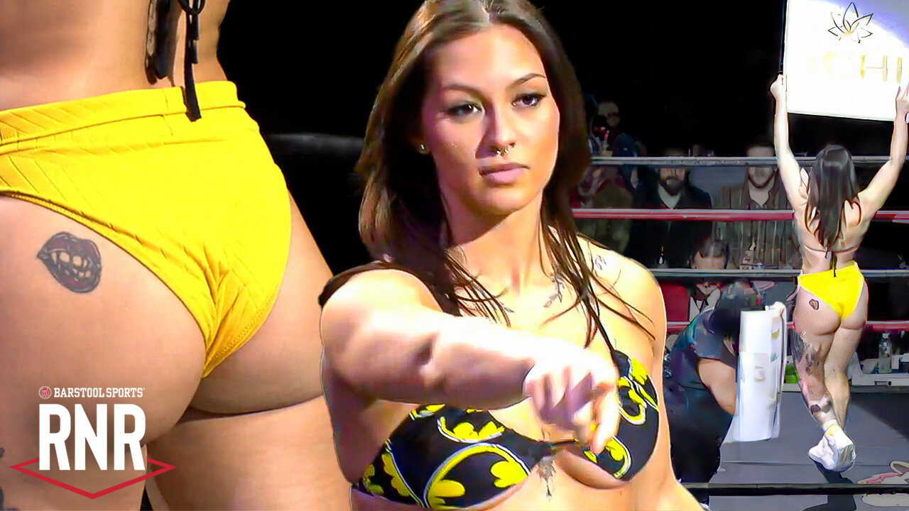 Dwarf Fighter Slaps Ring Girl's Butt | RNR 23 Ring Girl Highlights