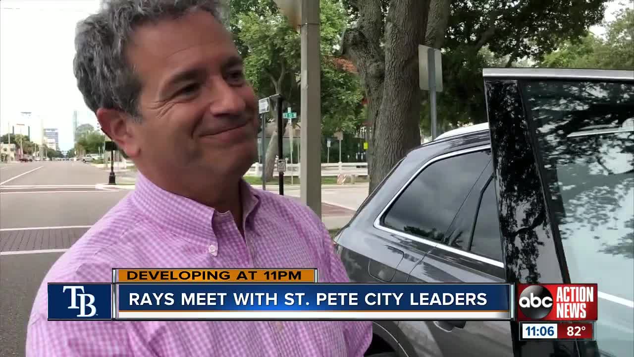 St. Pete mayor meets face to face with Rays owner Stuart Sternberg