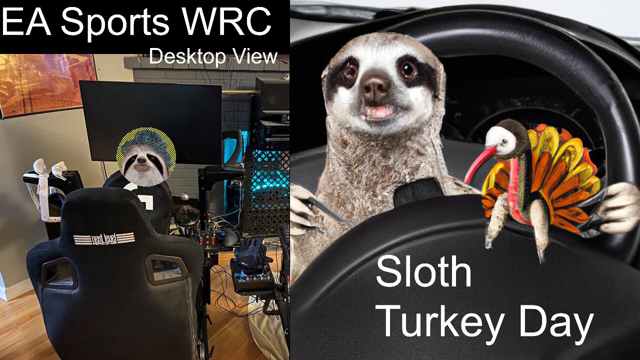 Sloth Turkey Trot #simracing #WRC #EASPORTSWRC