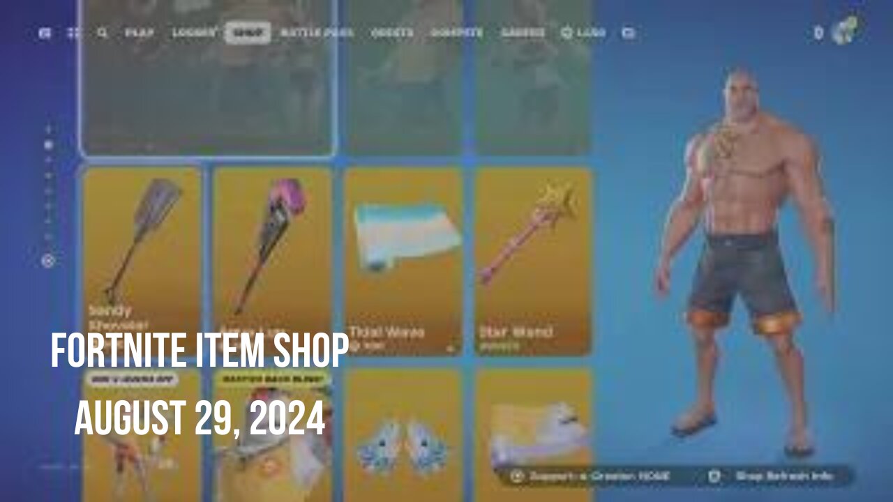 Fortnite Item Shop|August 29, 2024