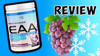 Believe Supplements Performance EAA review || Grape Freeze