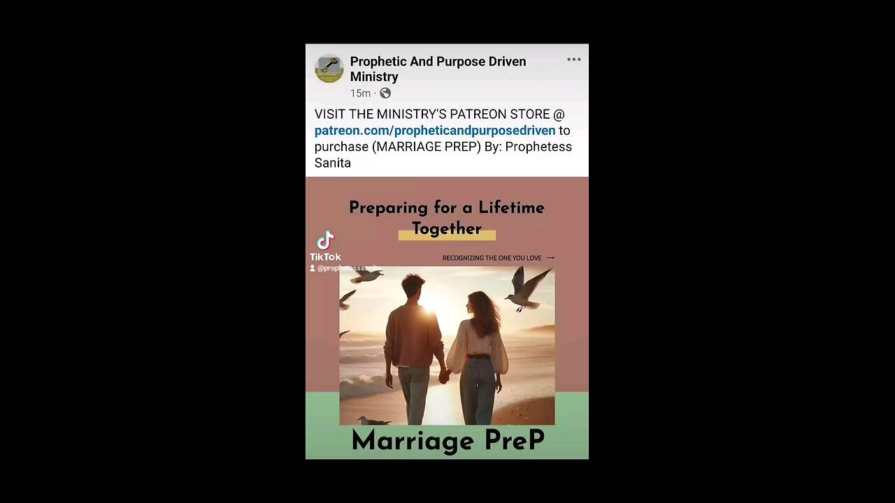 Preparation before Marriage