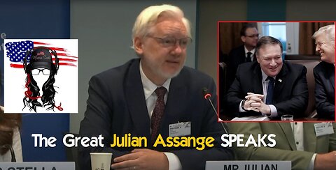 Julian Assange SPEAKS for first time; fingers CIA Mike Pompeo as deep state ringleader