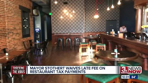 Mayor Stothert waives late fee for restaurant tax payment in COVID-19 economy