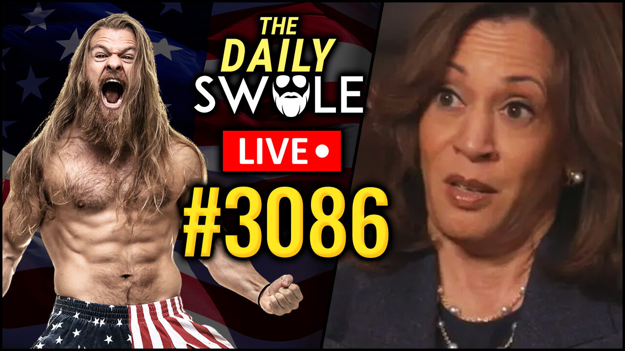 The Kamala Implosion & PCOS Coping | The Daily Swole Podcast #3086