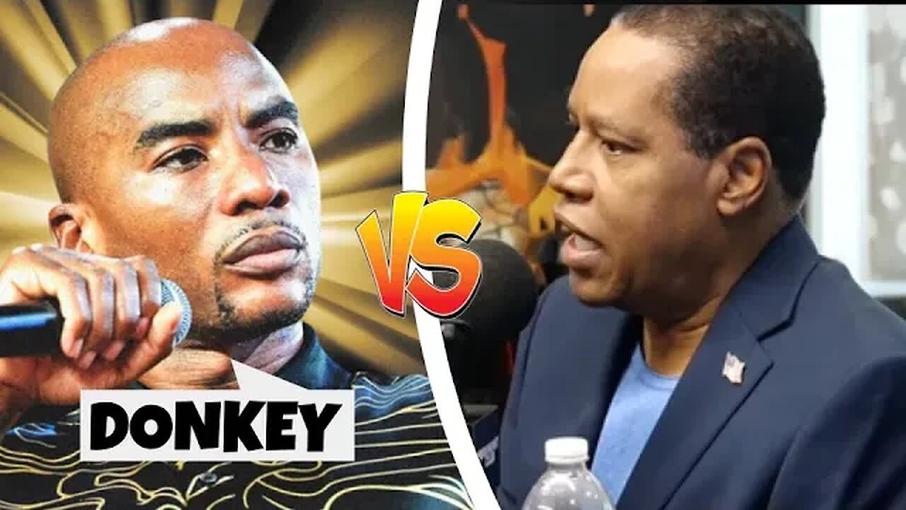 Charlamagne SALTY at Larry Elder's Epic Takedown | Names Larry Donkey of The Day.